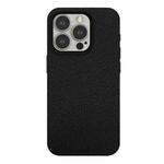 For iPhone 13 Pro Skin Feel Leather Texture MagSafe Magnetic Phone Case(Black)