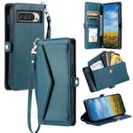 For Google Pixel 9 Pro XL Wallet Multi-card Slot Leather Phone Case(Green)