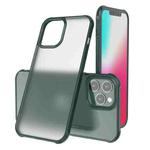 For iPhone 12 / 12 Pro Sound Coversion Shockproof Frosted Acrylic Protective Case(Green)