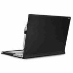 For Microsoft Surface Book 3 / 2 / 1 15 inch Deformation All-inclusive Leather Laptop Case(Black)