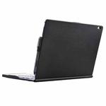 For Microsoft Surface Book 13.5 inch i7 Deformation All-inclusive Leather Laptop Case(Black)