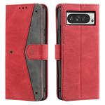 For Google Pixel 10 Pro XL Nail Skin Feel Stitching Calf Texture Leather Phone Case(Red)