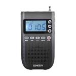 QINGLV QL-518 Portable Bluetooth Transmitter Radio Support FM / AM / MP3(Black)