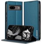 For Google Pixel 8 Pro LC.IMEEKE L1 Series Frosted Fine Texture PU Phone Case(Blue)