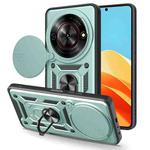 For ZTE nubia Focus / Blade A75 5G Sliding Camera Cover Design TPU+PC Phone Case(Green)