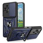 For TCL 50 NxtPaper / 50 Pro NxtPaper Sliding Camera Cover Design TPU+PC Phone Case(Blue)