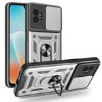 For Samsung Galaxy XCover7 Pro Sliding Camera Cover Design TPU+PC Phone Case(Silver)