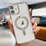 For iPhone 17 Electroplating MagSafe Phone Case(Silver)