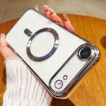 For iPhone 17 Air Electroplating MagSafe Phone Case(Silver)