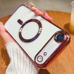 For iPhone 17 Air Electroplating MagSafe Phone Case(Pink)