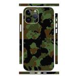 For iPhone 12 Pro All-inclusive PET Phone Decal Adhesive Sticker(Camouflage Green)