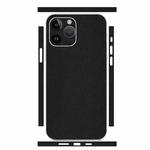 For iPhone 12 Pro All-inclusive PET Phone Decal Adhesive Sticker(Black)