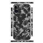 For iPhone 12 Pro All-inclusive PET Phone Decal Adhesive Sticker(Camouflage Black)