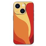 For iPhone 15 All-inclusive PET Phone Decal Adhesive Sticker(Orange Yellow)