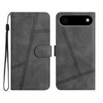 For iPhone 17 Air Skin-feel Stitching Leather Phone Case(Grey)