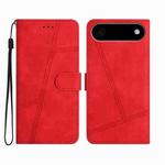 For iPhone 17 Air Skin-feel Stitching Leather Phone Case(Red)