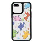 For iPhone 7 Plus / 8 Plus Exclusive Design Style PC Full Coverage Pattern Phone Case(Candy Bear A)