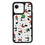 For iPhone 7 / 8 / SE 2020 2022 Exclusive Design Style PC Full Coverage Pattern Phone Case(Watermelon Panda)