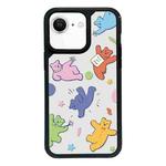 For iPhone 7 / 8 / SE 2020 2022 Exclusive Design Style PC Full Coverage Pattern Phone Case(Candy Bear A)