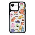 For iPhone 7 / 8 / SE 2020 2022 Exclusive Design Style PC Full Coverage Pattern Phone Case(Candy Bear B)