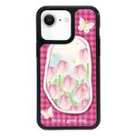 For iPhone 7 / 8 / SE 2020 2022 Exclusive Design Style PC Full Coverage Pattern Phone Case(Tulip)