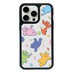 For iPhone 15 Pro Max Exclusive Design Style PC Full Coverage Pattern Phone Case(Candy Bear A)