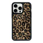 For iPhone 15 Pro Max Exclusive Design Style PC Full Coverage Pattern Phone Case(Leopard Pattern B)