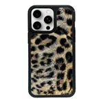 For iPhone 15 Pro Max Exclusive Design Style PC Full Coverage Pattern Phone Case(Leopard Pattern C)