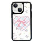 For iPhone 15 Plus Exclusive Design Style PC Full Coverage Pattern Phone Case(Bow Tie)