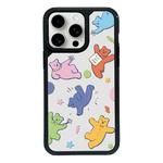 For iPhone 13 Pro Exclusive Design Style PC Full Coverage Pattern Phone Case(Candy Bear A)