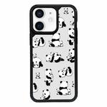 For iPhone 11 Exclusive Design Style PC Full Coverage Pattern Phone Case(Panda)