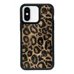 For iPhone XS Max Exclusive Design Style PC Full Coverage Pattern Phone Case(Leopard Pattern B)