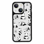 For iPhone 13 mini Exclusive Design Style PC Full Coverage Pattern Phone Case(Panda)