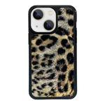 For iPhone 13 mini Exclusive Design Style PC Full Coverage Pattern Phone Case(Leopard Pattern C)