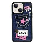 For iPhone 13 mini Exclusive Design Style PC Full Coverage Pattern Phone Case(Pocket)