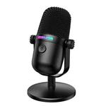 ONIKUMA M830 USB Desktop Colorful RGB Condenser Microphone