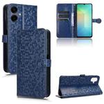 For Samsung Galaxy A06 5G Honeycomb Dot Texture Leather Phone Case(Blue)