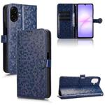 For Samsung Galaxy A07 4G Honeycomb Dot Texture Leather Phone Case(Blue)