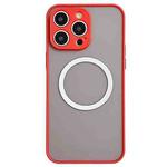 For iPhone 16 Pro Hawkeye Skin Feel MagSafe Phone Case(Red)