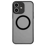 For iPhone 11 Hawkeye Skin Feel MagSafe Phone Case(Black)