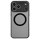 For iPhone 17 Pro Max Hawkeye Skin Feel MagSafe Phone Case(Black)
