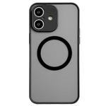 For iPhone 17 Hawkeye Skin Feel MagSafe Phone Case(Black)