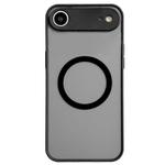 For iPhone 17 Air Hawkeye Skin Feel MagSafe Phone Case(Black)