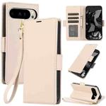 For Google 9 / 9 Pro Side Buckle RFID Anti-theft Leather Phone Case(Apricot)