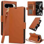 For Google 9 / 9 Pro Side Buckle RFID Anti-theft Leather Phone Case(Brown)