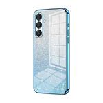 For Samsung Galaxy A17 Gradient Glitter Powder Electroplated Phone Case(Blue)