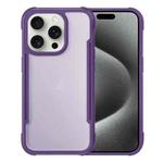 For iPhone 15 Pro Skin Feel Frosted PC Hybrid TPU Phone Case(Purple)