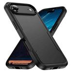 For iPhone 17 Air Pioneer Armor Heavy Duty PC + TPU Phone Case(Black)