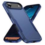 For iPhone 17 Air Pioneer Armor Heavy Duty PC + TPU Phone Case(Blue)
