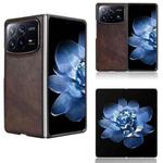 For Xiaomi Mix Fold 4 Litchi Texture Back Cover Phone Case(Brown)